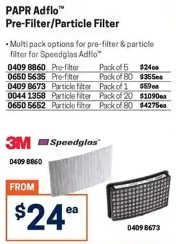 Blackwoods PAPR Adflo Pre-Filter/Particle Filter offer