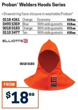 Blackwoods Proban Welders Hoods Series offer