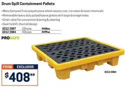 Blackwoods Drum Spill Containment Pallets PROSAFE offer