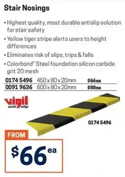 Blackwoods Stair Nosings Vigil anti slip offer
