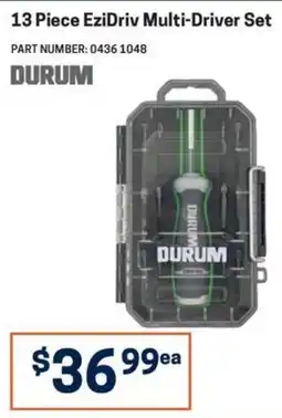 Blackwoods 13 Piece EziDriv Multi-Driver Set Durum offer