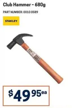 Blackwoods Stanley Club Hammer offer