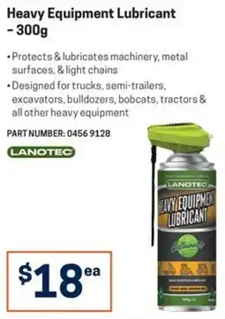 Blackwoods Heavy Equipment Lubricant Lanotec offer