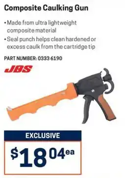 Blackwoods Composite Caulking Gun JBS offer