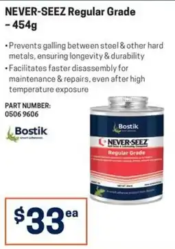 Blackwoods Bostik NEVER-SEEZ Regular Grade offer