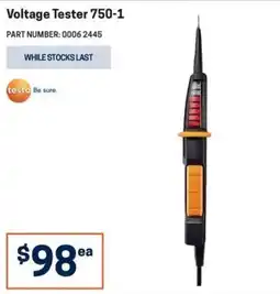 Blackwoods Voltage Tester 750-1 testo offer
