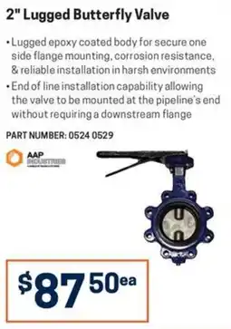 Blackwoods 2" Lugged Butterfly Valve offer