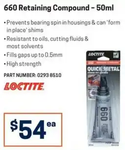 Blackwoods Loctite 660 Retaining Compound offer