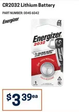 Blackwoods Energizer CR2032 Lithium Battery offer