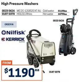 Blackwoods Nilfisk HS1211 Rhino offer