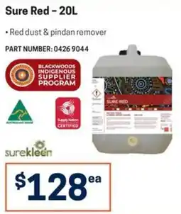 Blackwoods Sure Red offer