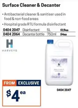 Blackwoods Surface Cleaner & Decanter offer