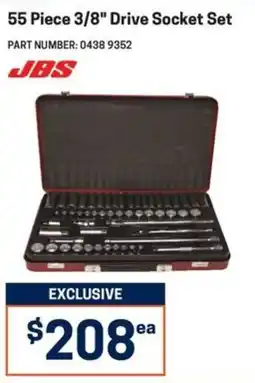 Blackwoods JBS 55 Piece 3/8" Drive Socket Set offer
