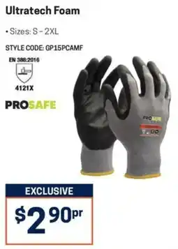 Blackwoods Ultratech Foam Gloves offer