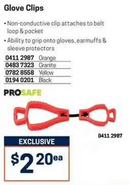 Blackwoods Glove Clips PROSAFE offer