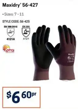 Blackwoods Maxidry gloves offer