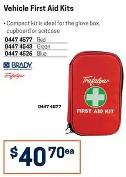 Blackwoods Vehicle First Aid Kits Trafalgar offer