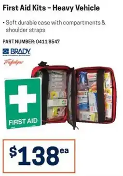 Blackwoods First Aid Kits - Heavy Vehicle Brady offer