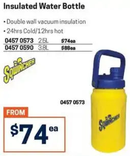 Blackwoods Insulated Water Bottle Squincher offer