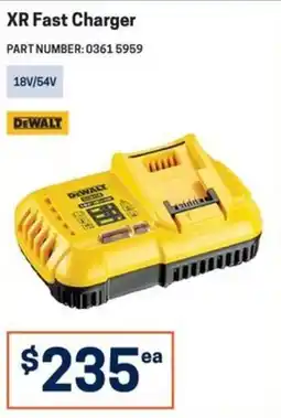Blackwoods DeWalt XR Fast Charger offer