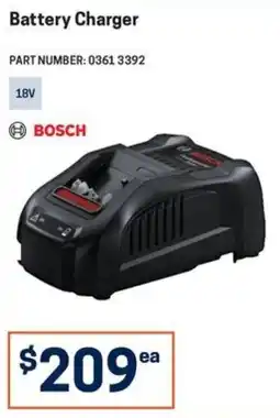 Blackwoods Battery Charger Bosch offer