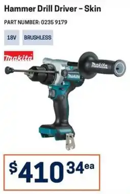 Blackwoods Hammer Drill Driver - Skin Makita offer