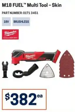 Blackwoods Milwaukee M18 FUEL Multi Tool - Skin offer