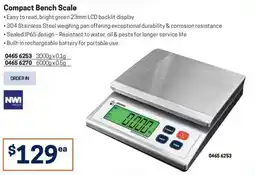 Blackwoods Compact Bench Scale offer