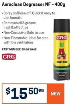 Blackwoods Aeroclean Degreaser NF offer