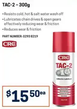 Blackwoods CRC TAC-2 Adhesive Lubricant offer