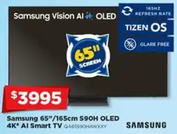 Joyce Mayne Samsung 65"/165cm S90H OLED 4K" AI Smart TV offer