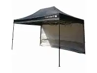 BCF Wanderer Gazebo Ultimate Jumbo Solid Wall Kit 3x4.5m Heavy Duty Blue offer