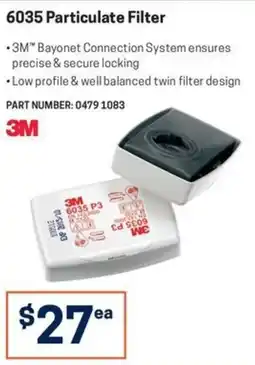 Blackwoods 3M 6035 Particulate Filter offer