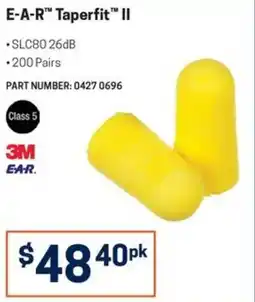 Blackwoods 3M E-A-R Taperfit II offer