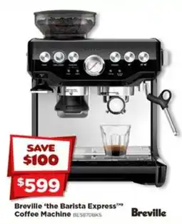 Joyce Mayne Breville 'the Barista Express' Coffee Machine offer