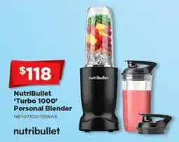 Joyce Mayne NutriBullet 'Turbo 1000' Personal Blender offer