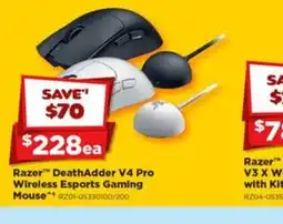 Joyce Mayne Razer DeathAdder V4 Pro Wireless Esports Gaming Mouse offer