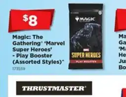 Joyce Mayne Magic: The Gathering 'Marvel Super Heroes' Play Booster offer