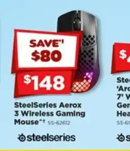 Joyce Mayne SteelSeries Aerox 3 Wireless Gaming Mouse offer