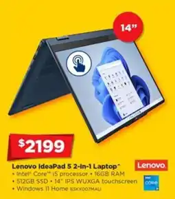 Joyce Mayne Lenovo IdeaPad 5 2-in-1 Laptop offer