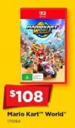 Joyce Mayne Mario Kart World offer