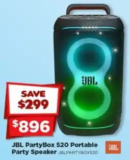 Joyce Mayne JBL PartyBox 520 Portable Party Speaker offer