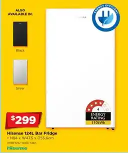 Joyce Mayne Hisense 124L Bar Fridge offer
