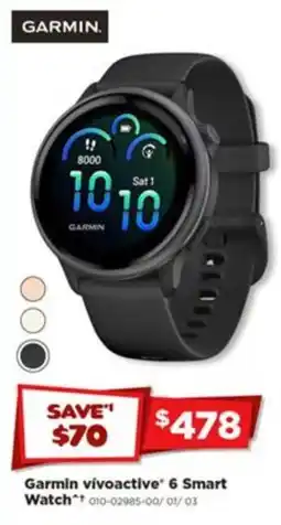 Joyce Mayne Garmin vivoactive 6 Smart Watch offer