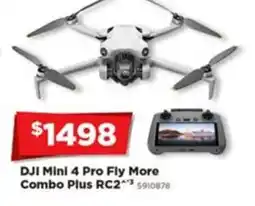 Joyce Mayne DJI Mini 4 Pro Fly More Combo Plus RC2 offer