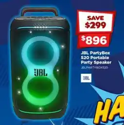 Joyce Mayne JBL PartyBox 520 Portable Party Speaker offer