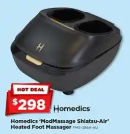 Joyce Mayne Homedics 'ModMassage Shiatsu-Air' Heated Foot Massager offer