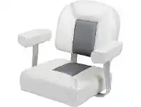 BCF Blueline Captain&#039;s Boat Seat Grey offer