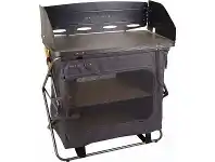 BCF Wanderer Premium Series Instant Stove Stand 89.5x48x105.5cm Grey offer