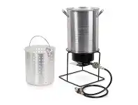 BCF Companion Power Cooker Stockpot Portable Stove Adjustable Aluminium Silver offer